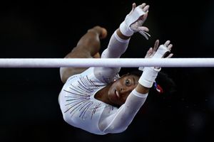 Simone Biles makes history in return to competition at US Classic