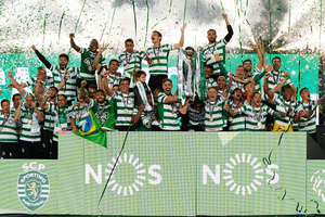 'Weight lifted off' as Sporting wins first Primeira Liga title in 19 years
