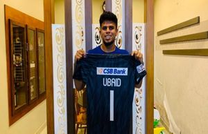 I-League winning goalkeeper Ubaid auctions jersey to raise funds for fight against COVID-19