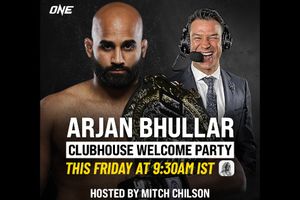 Indian MMA fans can chat with ONE Heavyweight champ Arjan Bhullar on Clubhouse