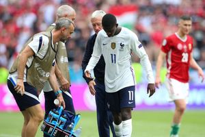 Euro 2020: France winger Dembele to miss rest of tournament with knee injury