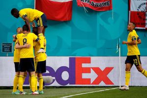 Euro 2020: Sweden 3-2 Poland: Swedes see off fightback to win group as Poles crash out