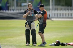 Williamson's left elbow injury being monitored, Boult to play second Test: Stead