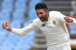 West Indies vs South Africa 2nd Test: Hat-trick for Maharaj as SA whitewash Windies