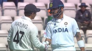 WTC Final: Virat Kohli congratulates BJ Watling on his last day in international cricket, ICC lauds Kohli
