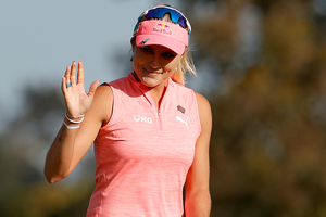 Thompson storms into lead at U.S. Women's Open ahead of teenager Saso