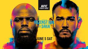 UFC Vegas 28: Rozenstruik vs. Sakai fight card, date, time in India and where to watch