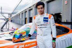 Mercedes-AMG racing star Arjun Maini shows speed at the Lausitzring