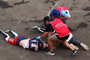 Tokyo Olympics recap: Fields 'awake' after major BMX crash, stunning start to athletics