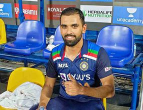 India vs Sri Lanka: Deepak Chahar flowers under two 'Icemen' -- Rahul Dravid, MS Dhoni