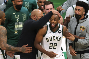NBA Finals 2021: Bucks storm home to square up series as Middleton hits 40