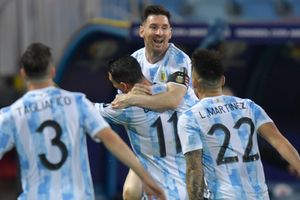 Scaloni hails Messi as 'the best player of all time' after starring in Copa win