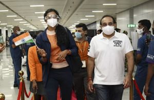Tokyo 2020: First batch of Indian contingent reach Tokyo after rousing send-off