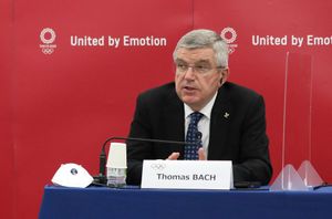 IOC's Bach arrives in Tokyo; greeted by state of emergency