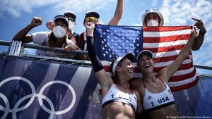 Tokyo Olympics: US 'A-Team' strike gold in beach volleyball