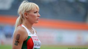 Tokyo 2020: Belarus athletes watch Olympics from afar