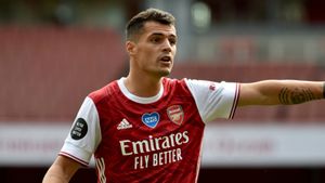 Granit Xhaka happy to be staying 'home' after signing new Arsenal deal