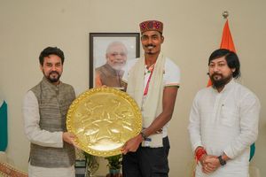 Paralympics: Feeling of medal win is really sinking in now: Nishad after Sports Ministry felicitates him