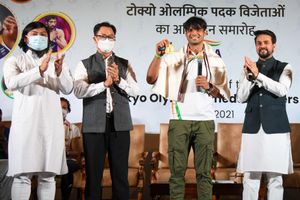 Tokyo Olympics: India's Olympic heroes felicitated in grand ceremony