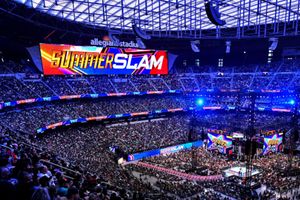 WWE SummerSlam 2021 indoor attendance record breaking venue to host Money in the Bank 2022