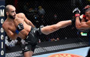 UFC Vegas 35 results and recap: Chikadze TKOs Barboza; Battle, Turcios win TUF Finals