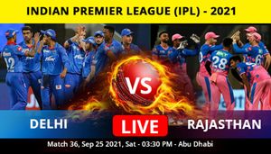 IPL 2021: DC vs RR Match 36: Toss, Playing XIs: Rajasthan Royals elect to bowl first against Delhi Capitals