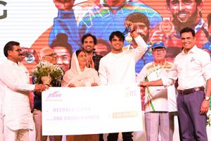 Olympic champion Neeraj Chopra and other Tokyo Games participants felicitated by JSW Sports