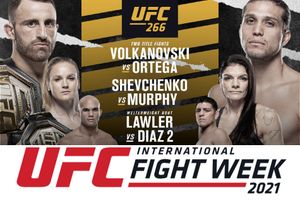 UFC 266: Volkanovski vs Ortega to headline International Fight Week