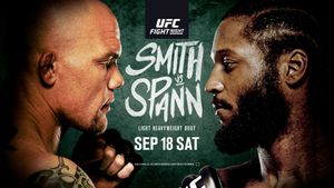 UFC Vegas 37: Smith vs. Spann fight card, date, time in India and where to watch