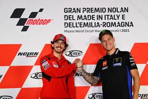 Bagnaia grabs Misano pole, Quartararo 15th 