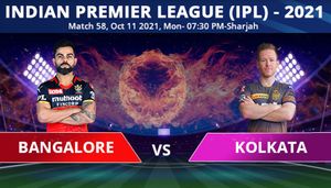 IPL 2021: RCB vs KKR, Eliminator: Toss, Playing XI: Royal Challengers Bangalore elect to bat against KKR