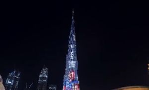T20 World Cup 2021: Team India jersey displayed at Dubai's Burj Khalifa