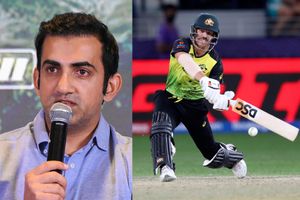 T20 World Cup 2021: Pathetic display of spirit of game - Gambhir on Warner's six off double-bounced ball