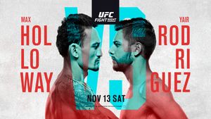UFC Vegas 42: Holloway vs. Rodriguez fight card, date, start time in India, telecast and live streaming info