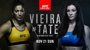 UFC Vegas 43: Vieira vs. Tate fight card, date, start time in India, telecast and live streaming info