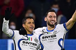 Salernitana 0-5 Inter: Sanchez on target as Serie A leaders surpass century of goals for 2021