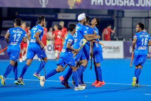 India beat Belgium 1-0 to enter semifinals, on course to defend Junior Hockey WC title