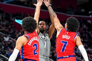 Durant's NBA season-high fuels Nets, triple-doubles for Giannis and LeBron