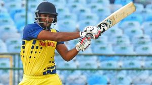 Vijay Hazare Trophy: Jagadeesan, Sai Kishore, Shahrukh sparkle as TN drub Karnataka by 151 runs
