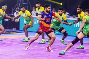 PKL: Pardeep’s first Super 10 of the season guides UP Yoddha past Patna Pirates