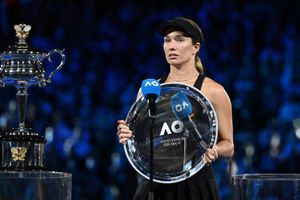 Australian Open: Collins credits 'great competitor' Barty after 'fun battle'