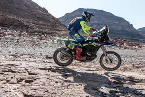 Dakar 2022: Despite broken ribs and loss of rear brakes Harith Noah keeps fighting all the way