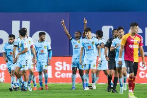 ISL 2021-22: Ogbeche's hat-trick takes Hyderabad to the top