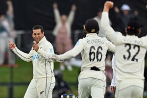 'A great way to finish' - New Zealand great Ross Taylor signs off Test career with match-winning wicket