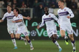 Marino bemoans 'serious error' as 10-man Fiorentina beat Atalanta in Coppa Italia