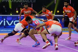 PKL: Deepak Hooda helps Jaipur Pink Panthers overcome Gujarat Giants