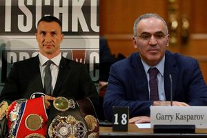 Former world champ boxer Klitschko, chess great Kasparov speak out on Russia-Ukraine tension