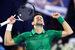Novak Djokovic flies to straight-sets win on ATP Tour return