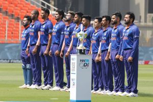 India vs West Indies: Team India wears black armbands as a mark of respect to Lata Mangeshkar