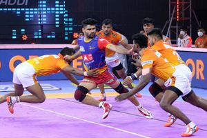 PKL: Pardeep Narwal shines as UP Yoddha beat Puneri Paltan to clinch semi-final berth